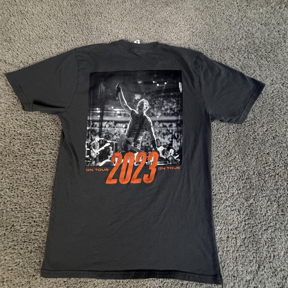 Royal Apparel Shirt Mens M Black Bruce Springsteen E Street Band 2023 Tour